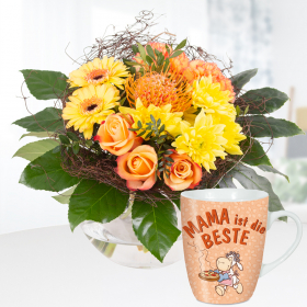 Summer Bouquet Sonnentanz + Nici Cup "Mama ist die Beste"