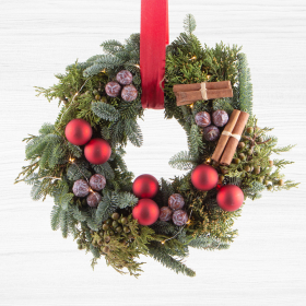 Christmas Wreath Fröhliche Weihnacht (35cm)