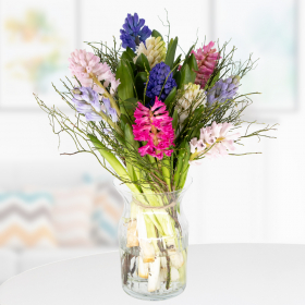 Blumenstrauß Hyazinthenmix