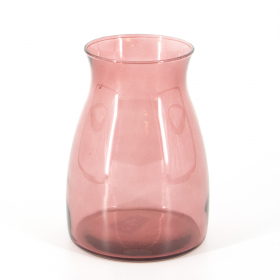 Glass vase Julia (20x14cm), antique pink