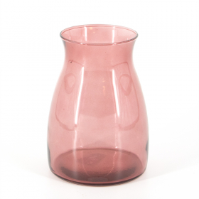 Glass Vase Julia (20x14cm) antique pink