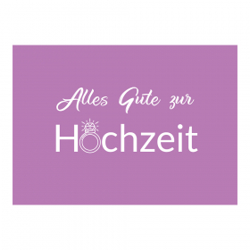 "Alles Gute zur Hochzeit" Greeting Card