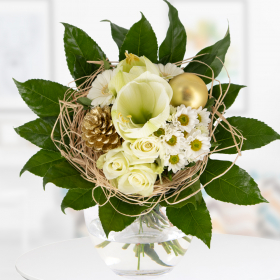 Christmas Bouquet Goldene Momente