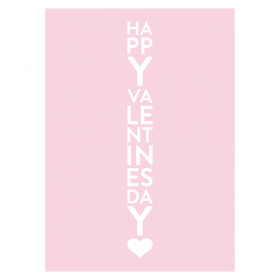 "Happy Valentine's Day" Greeting Card