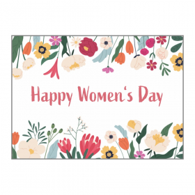 "Happy Women's Day" Greeting Card