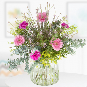 Flower Bouquet Rosa Blütenwolke