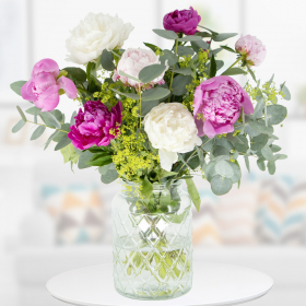 Flower Bouquet Pfingstrosenzauber