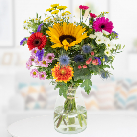 Flower Bouquet Sonnige Farbenpracht