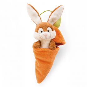 Nici Rabbit in Carrot (15cm)
