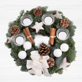 Advent Wreath Stille Nacht (35cm)