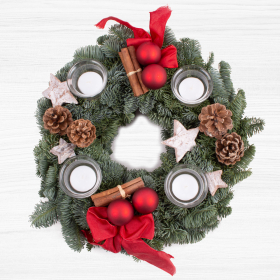Advent Wreath Winterzauber (35cm)