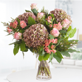 Flower Bouquet Hortensien-Liebe