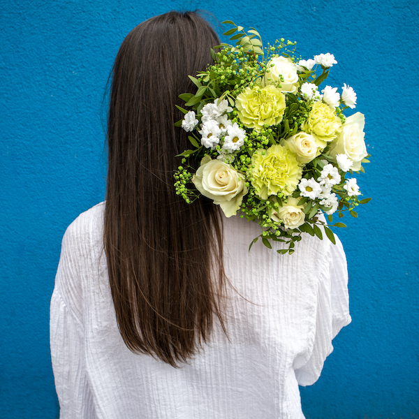 Winter flower bouquet