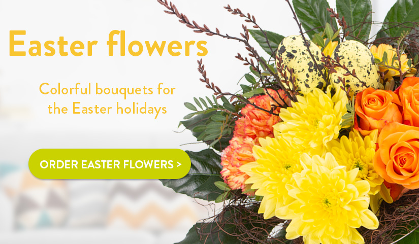 Send flowers for Easter