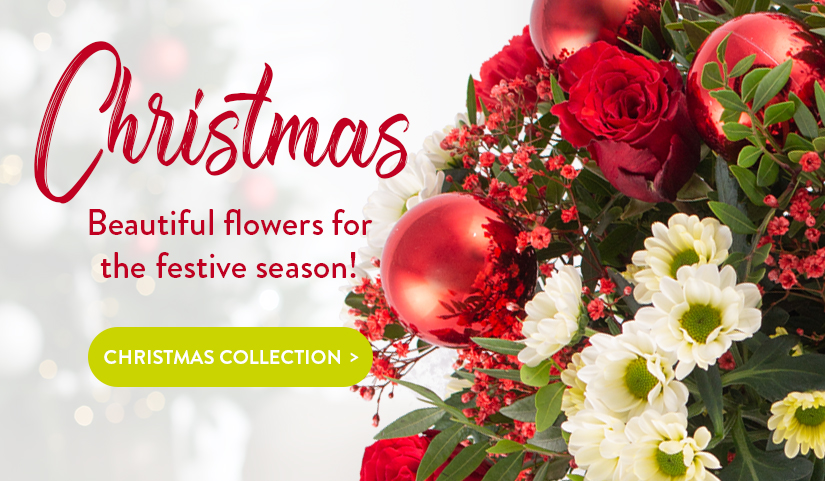 Send a Christmas flower bouquet