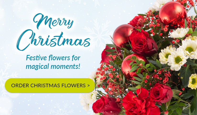 Send a Christmas flower bouquet Send a Christmas flower bouquet