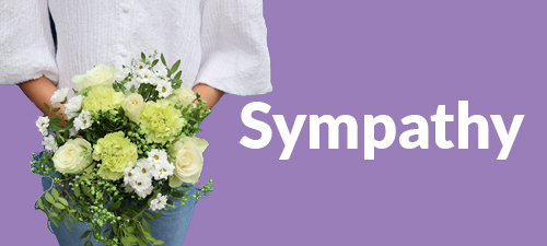 Send flowers to express sympathy