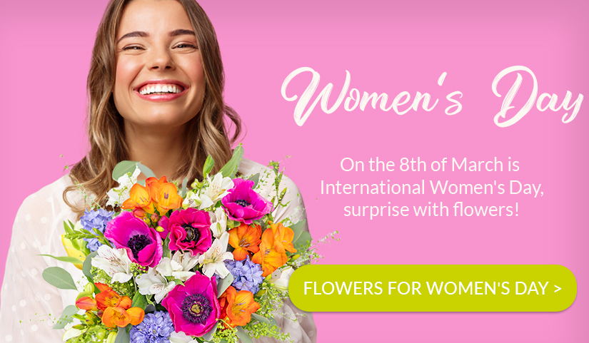 Flowers for International Women's Day Flowers for International Women's Day